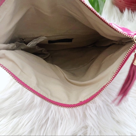 Olivia Miller Hot Pink Tribal Clutch - Picture 5 of 5
